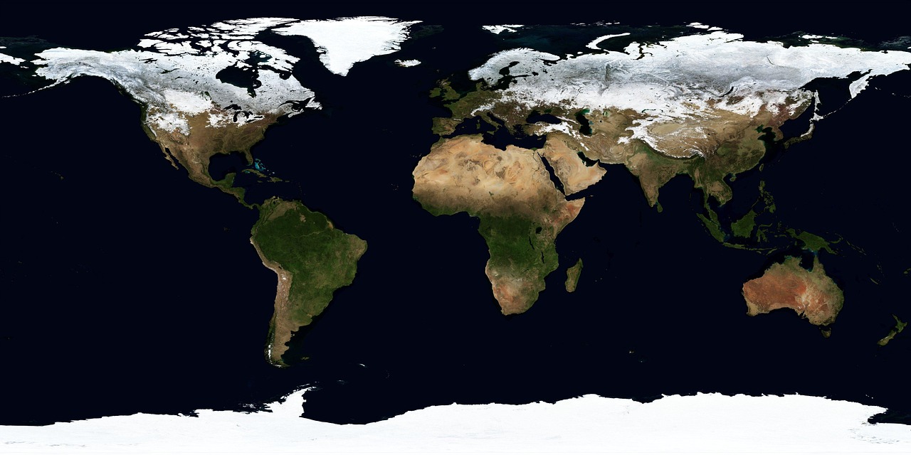 Map of the world